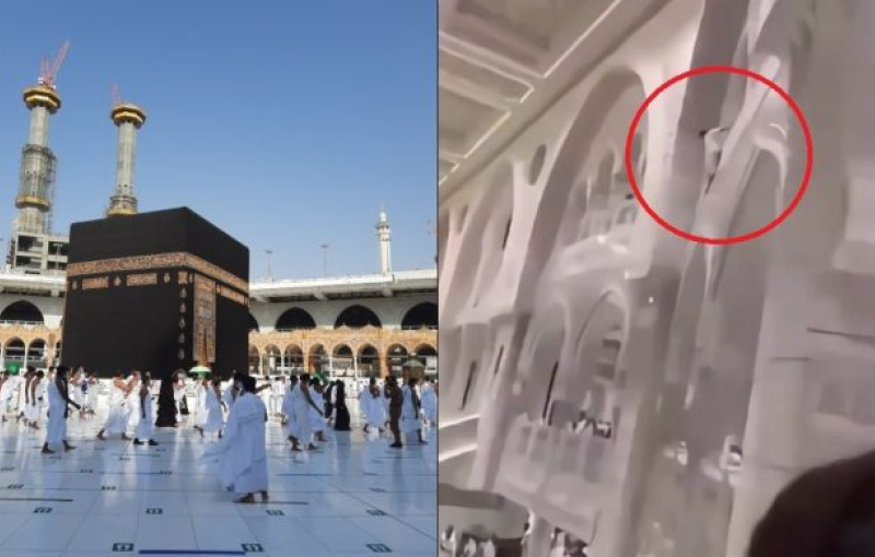 কাবা শরিফের ৩য় তলা থেকে লাফ, কী ঘটেছিল ঐ ব্যক্তির সাথে?