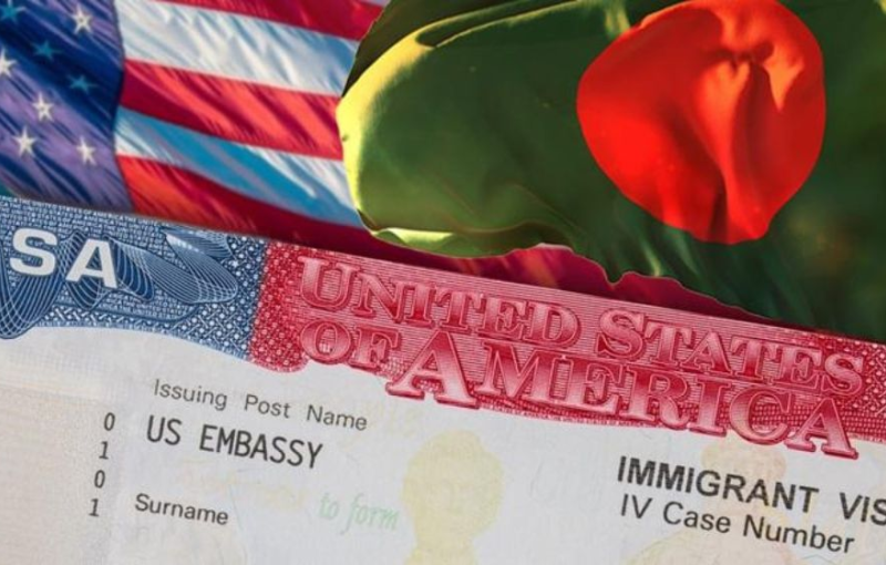 যুক্তরাষ্ট্রের ভিসা স্থগিতে বিপাকে লাখ লাখ বাংলাদেশি