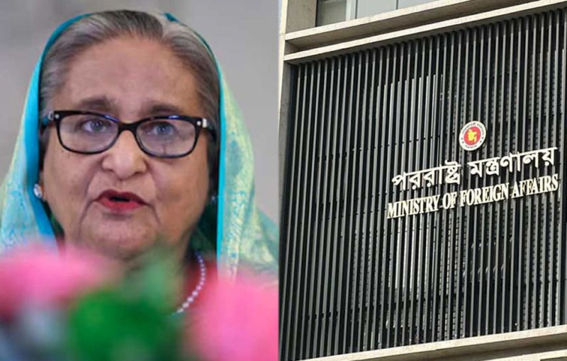 দিল্লিতে হাসিনার বক্তব্য, ভারতের বিরুদ্ধে অ্যাকশনে ঢাকা?